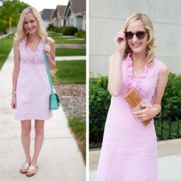 Lilly Pulitzer Lavender Shift Dress Sz 12 - Picture 1 of 8